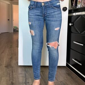 Denim Stiletto Skinny Jeans. Size 24